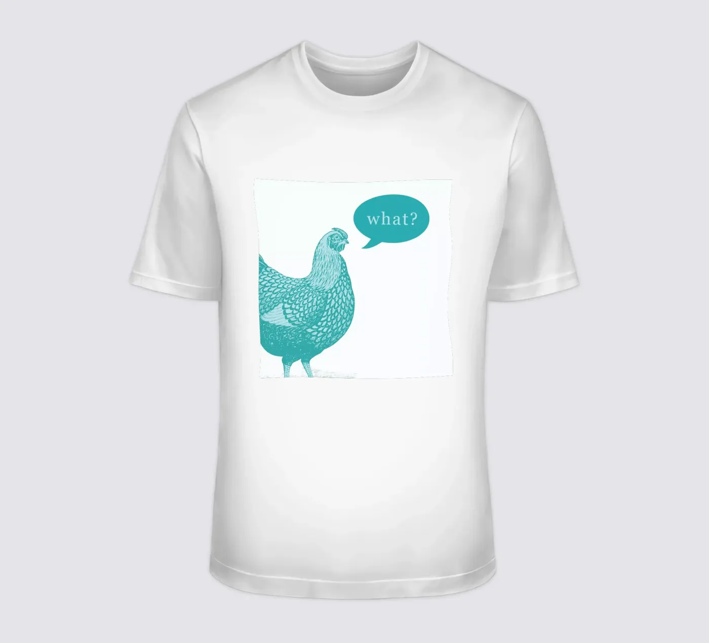 Chook t-shirt da The Gently Unfurling Sneak