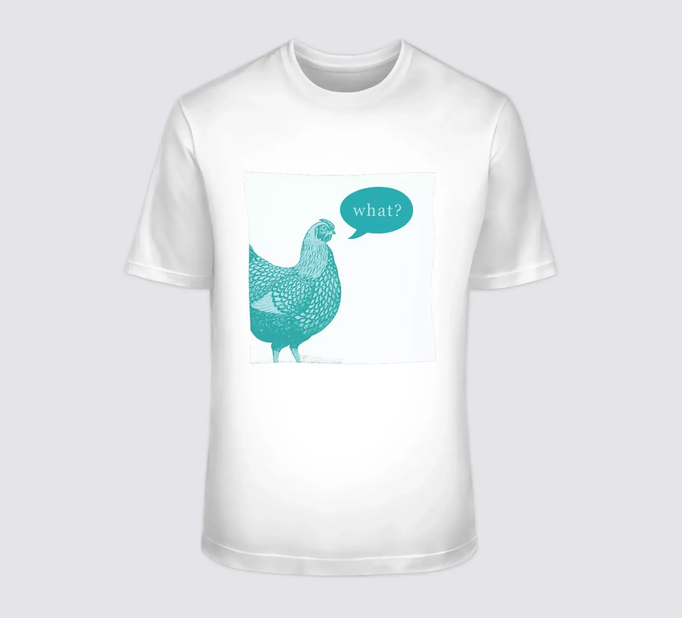 Chook t-shirt da The Gently Unfurling Sneak