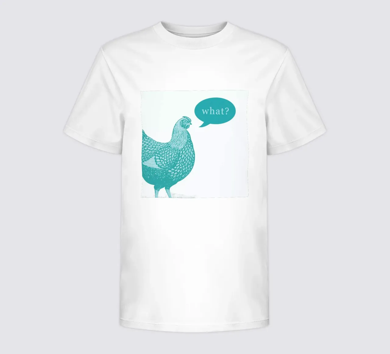 Chook t-shirt bambini da The Gently Unfurling Sneak