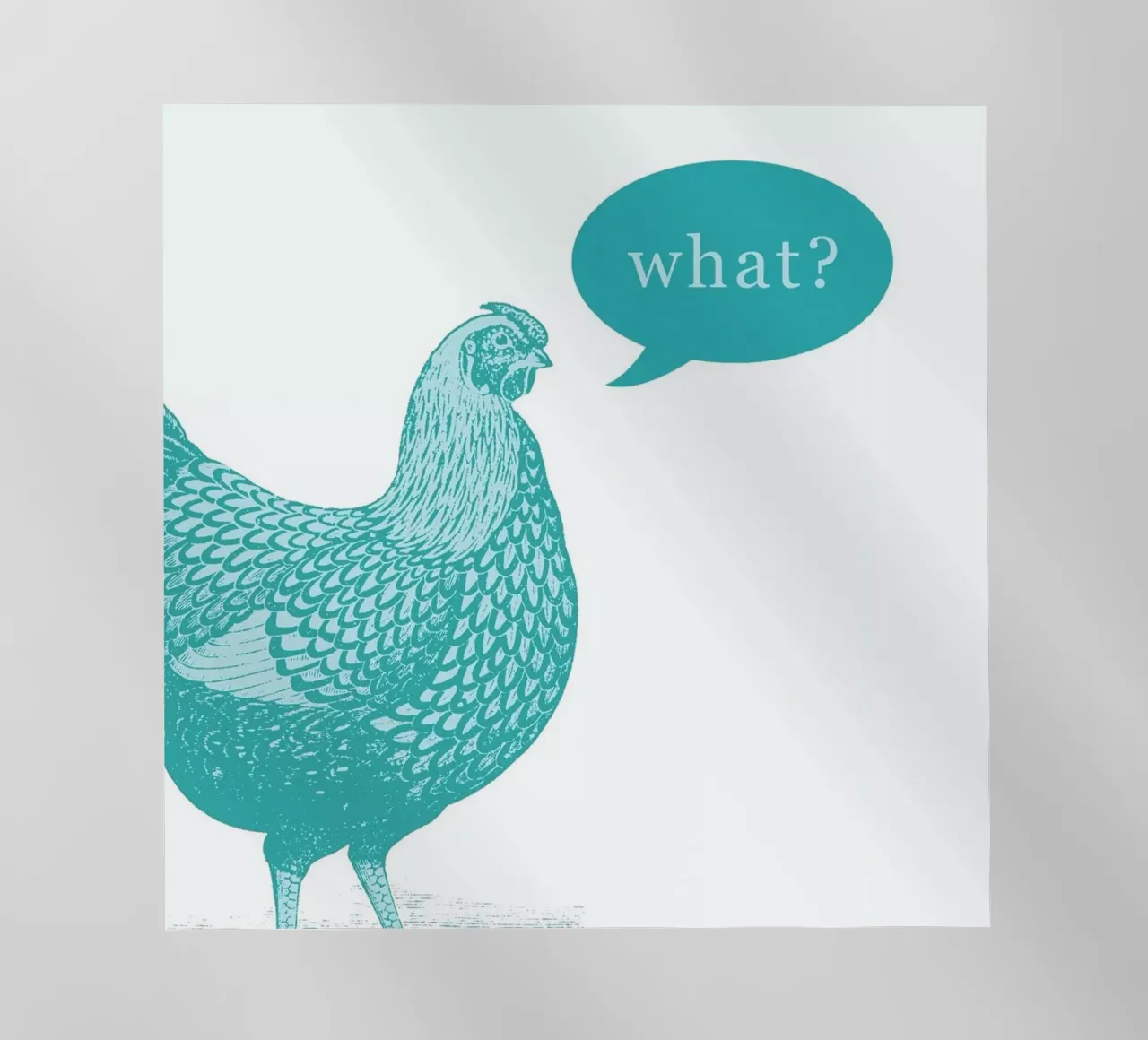 Chook pellicola backlit da The Gently Unfurling Sneak