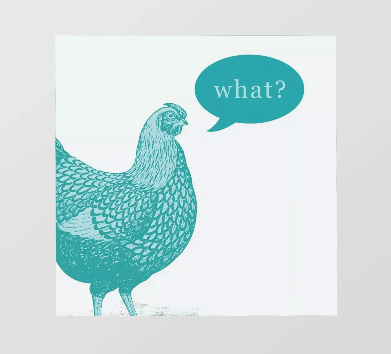 Chook pellicola backlit da The Gently Unfurling Sneak