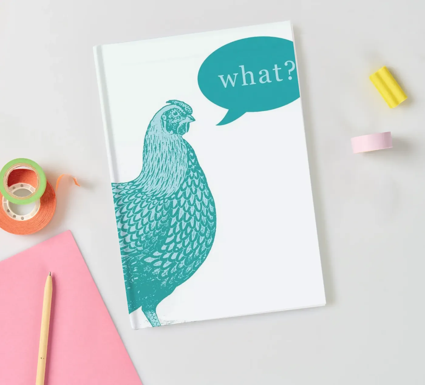 Chook notebook by The Gently Unfurling Sneak