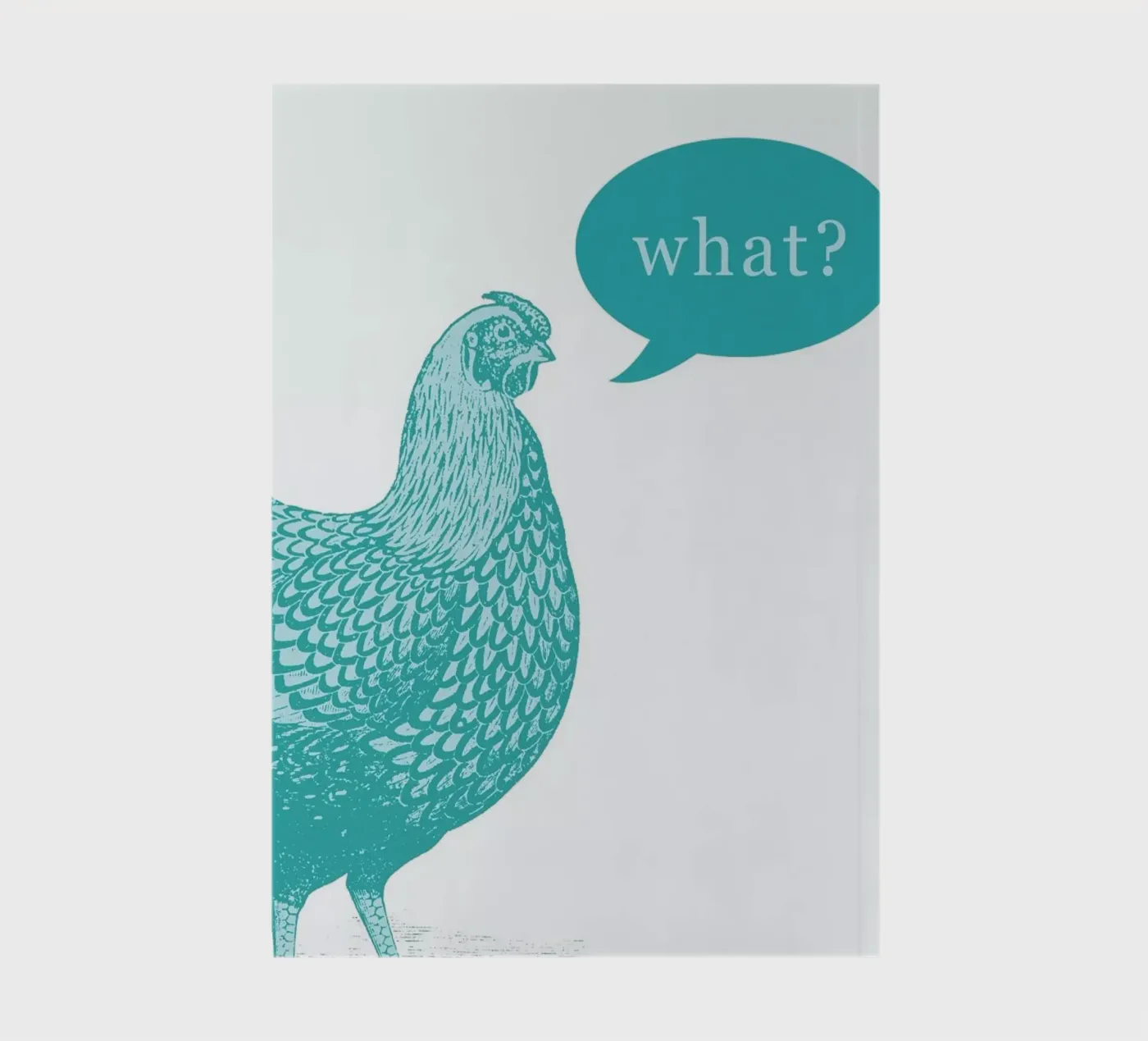 Chook notebook by The Gently Unfurling Sneak