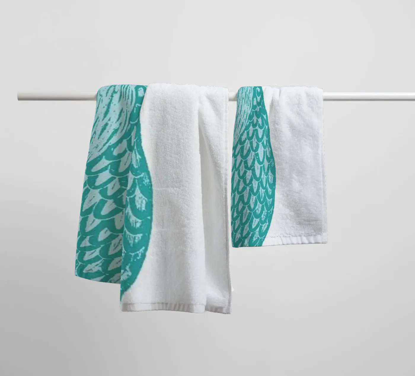 Chook towel by The Gently Unfurling Sneak