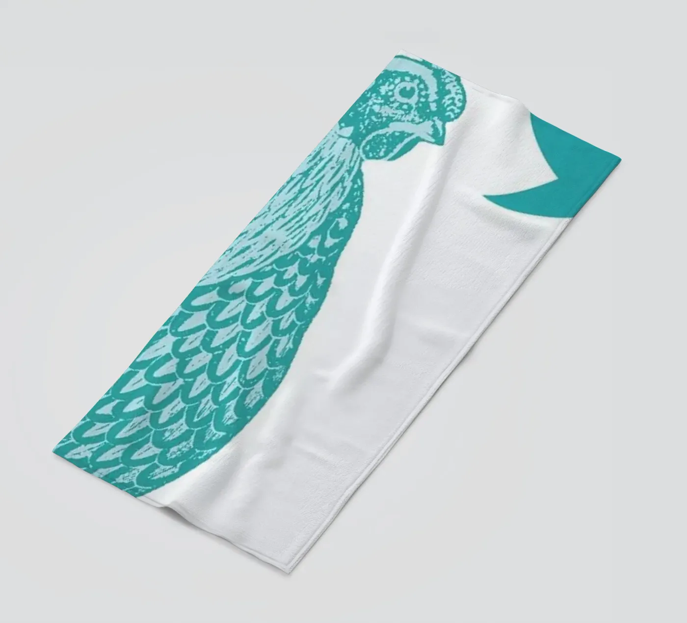 Chook strandhanddoek van The Gently Unfurling Sneak