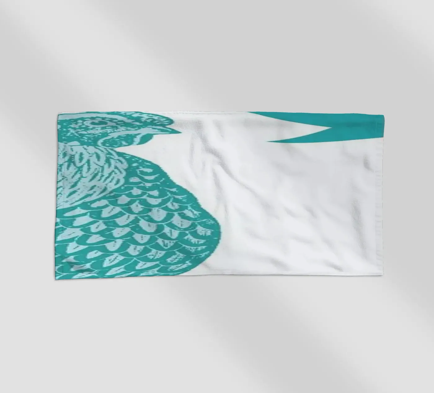 Chook strandhanddoek van The Gently Unfurling Sneak