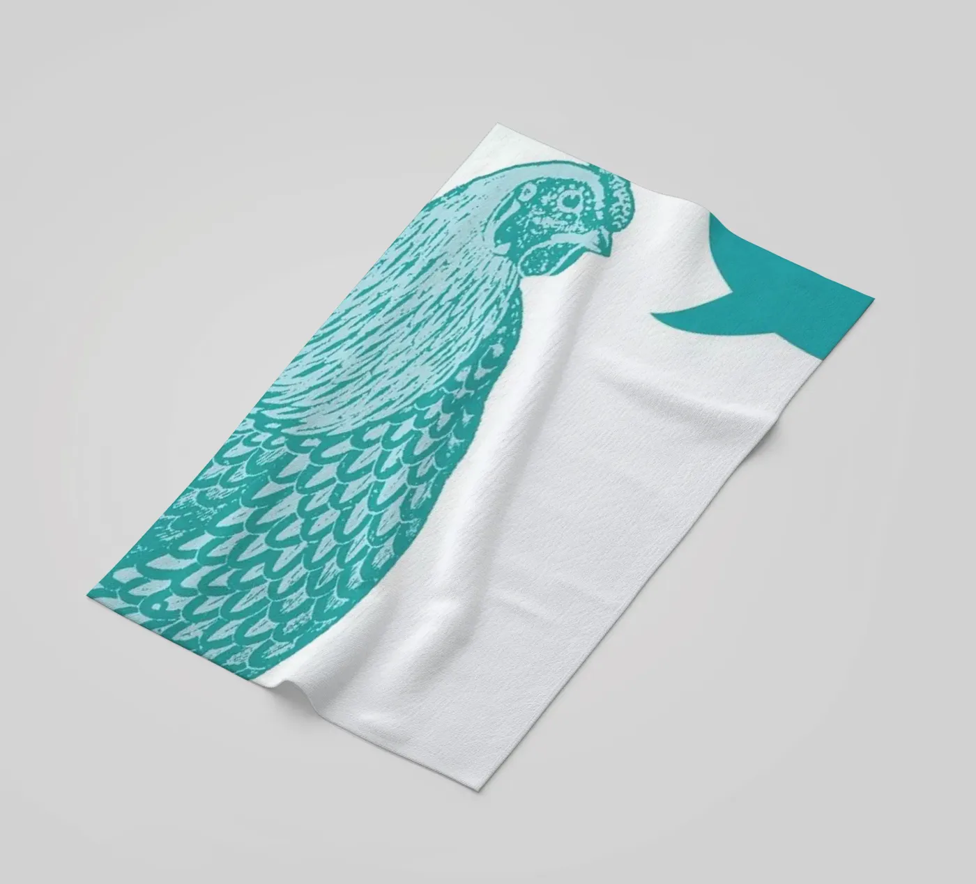 Chook strandhanddoek van The Gently Unfurling Sneak