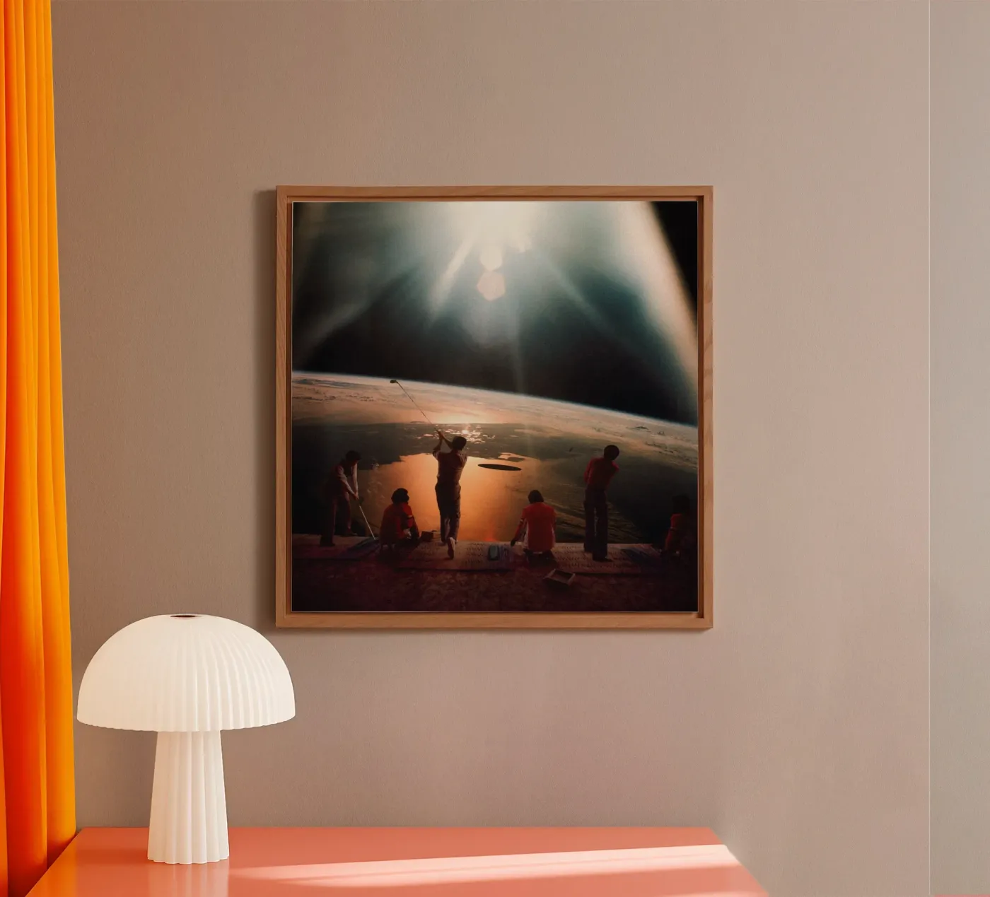 Space Golf forex plate by Taudalpoi