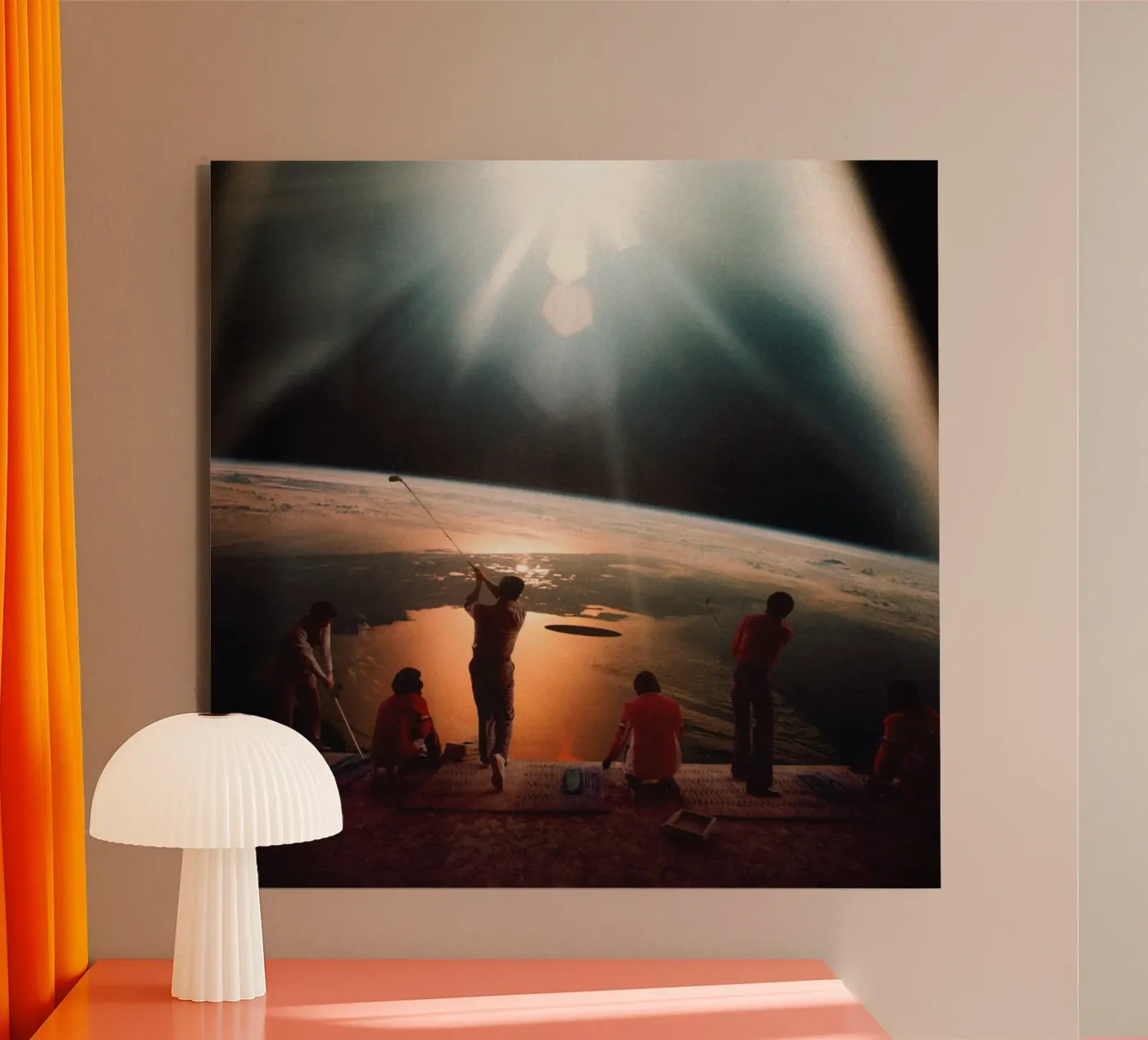 Space Golf forex plate by Taudalpoi