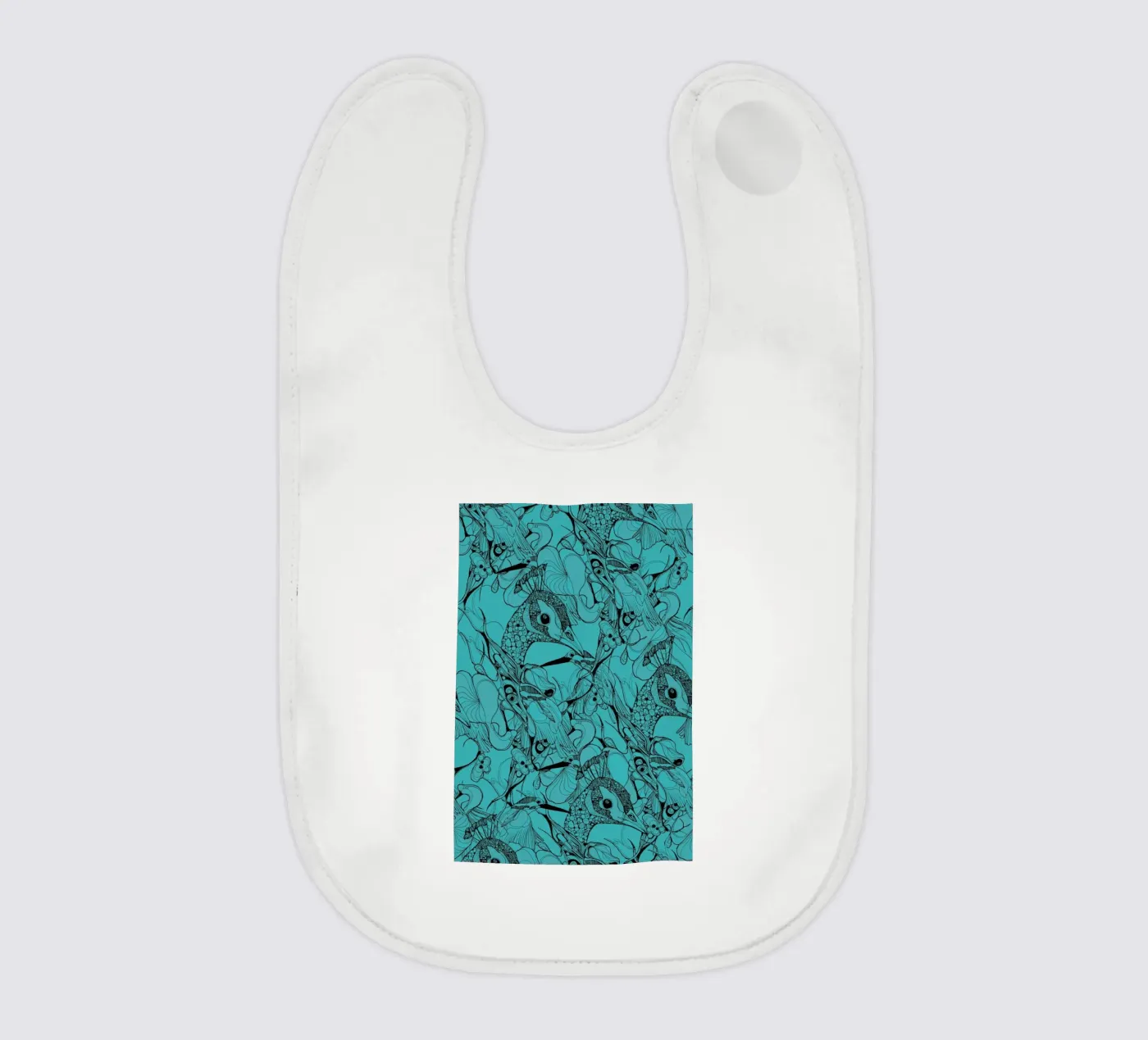 Peacock Green bavaglino da Giulio Iurissevich