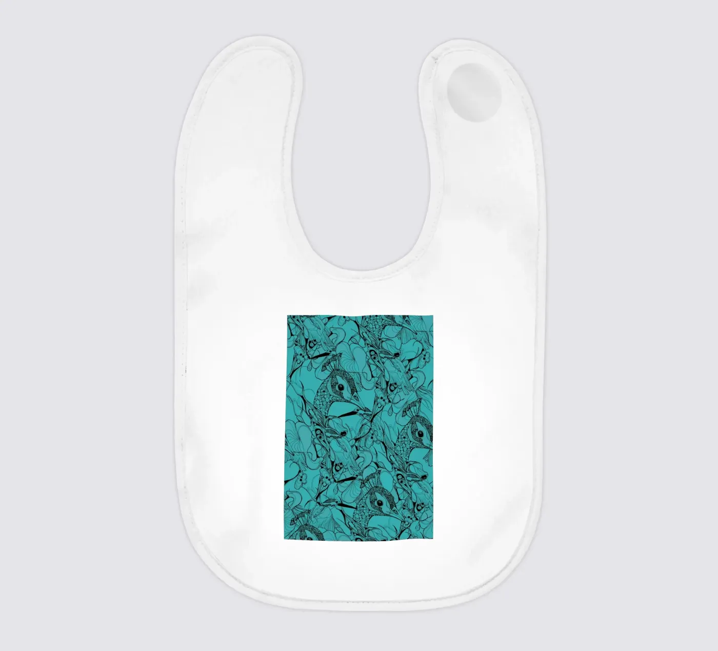 Peacock Green bavaglino da Giulio Iurissevich