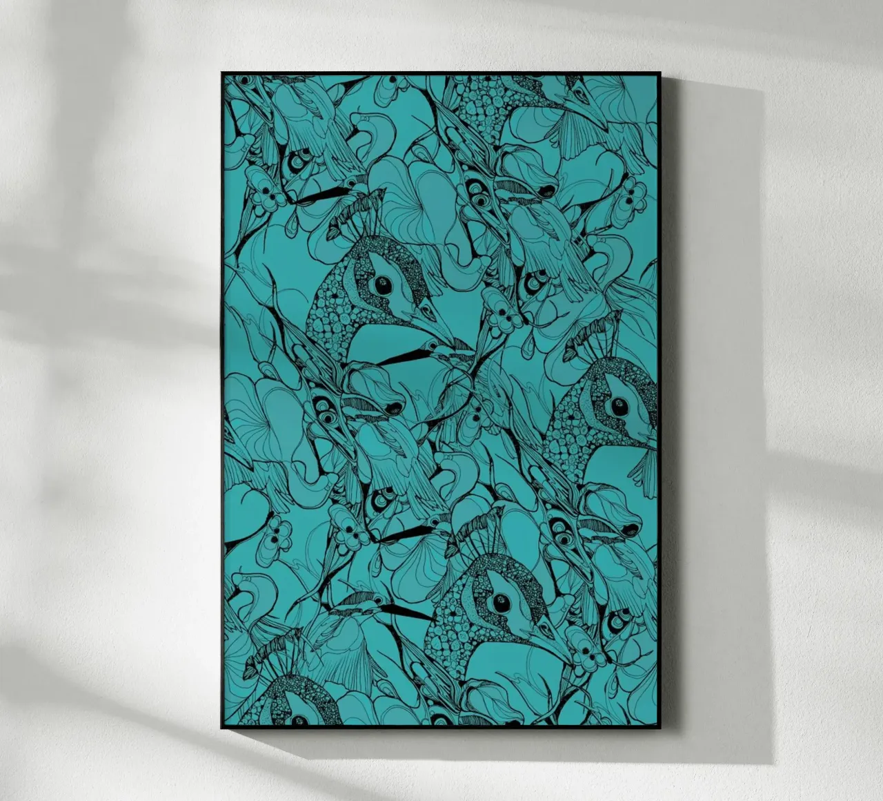 Peacock Green plexiglass da Giulio Iurissevich