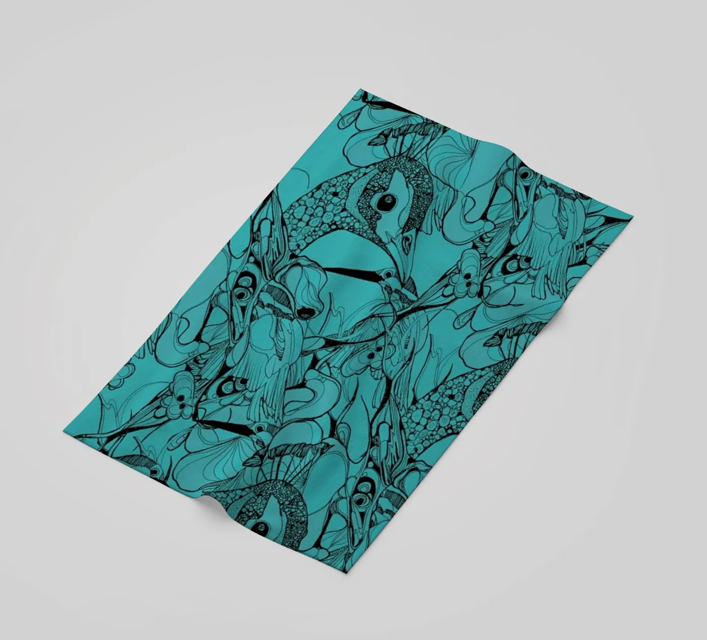 Peacock Green telo mare da Giulio Iurissevich