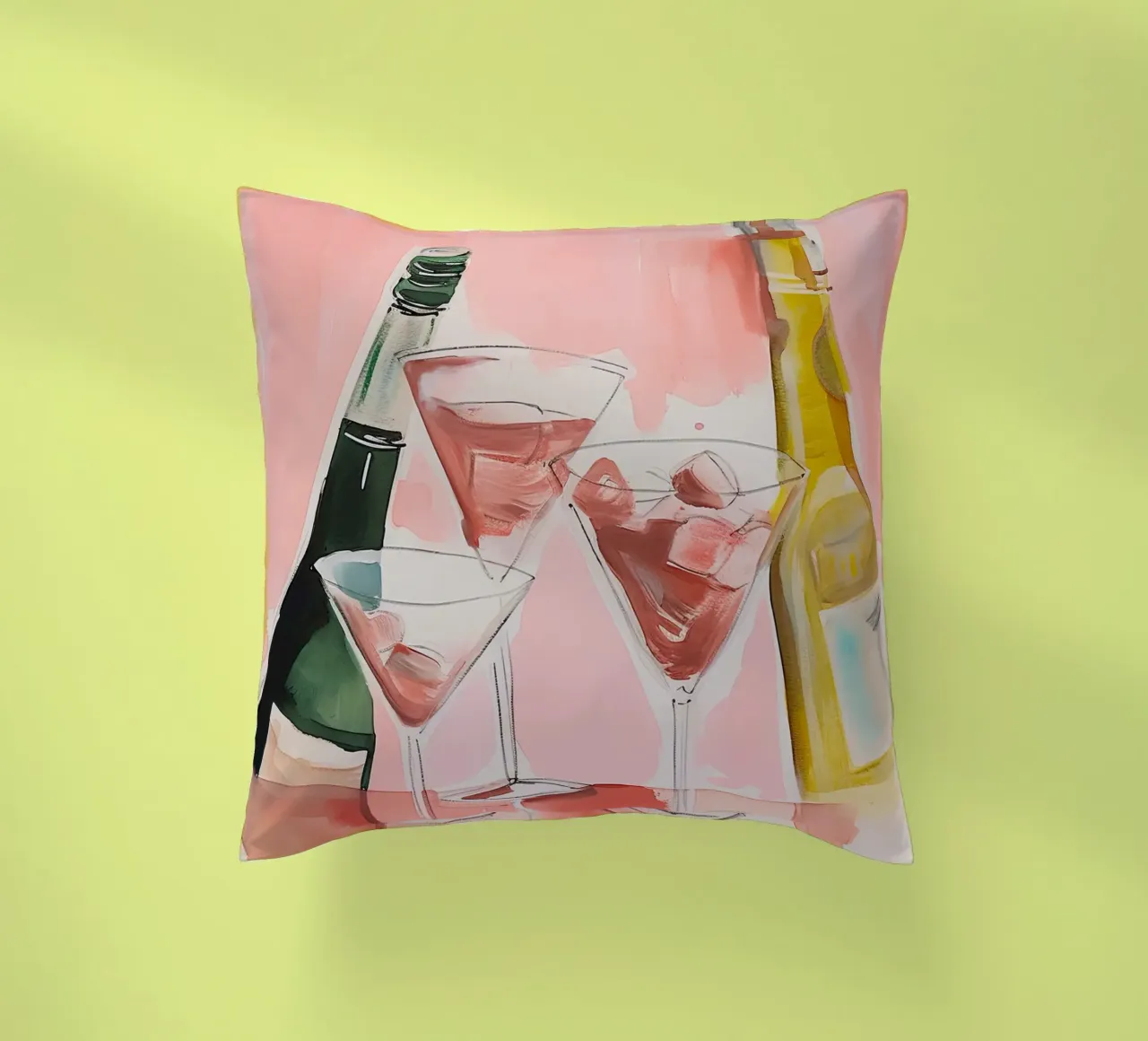 Bubbly Moments decorative cushion by DaarbyN