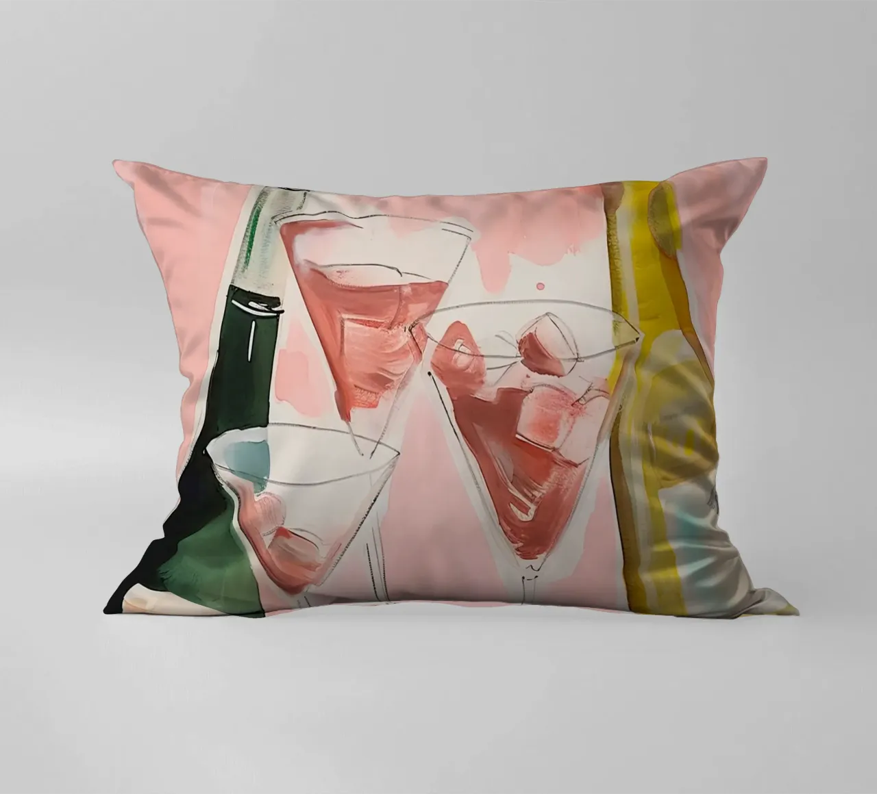 Bubbly Moments decorative cushion by DaarbyN