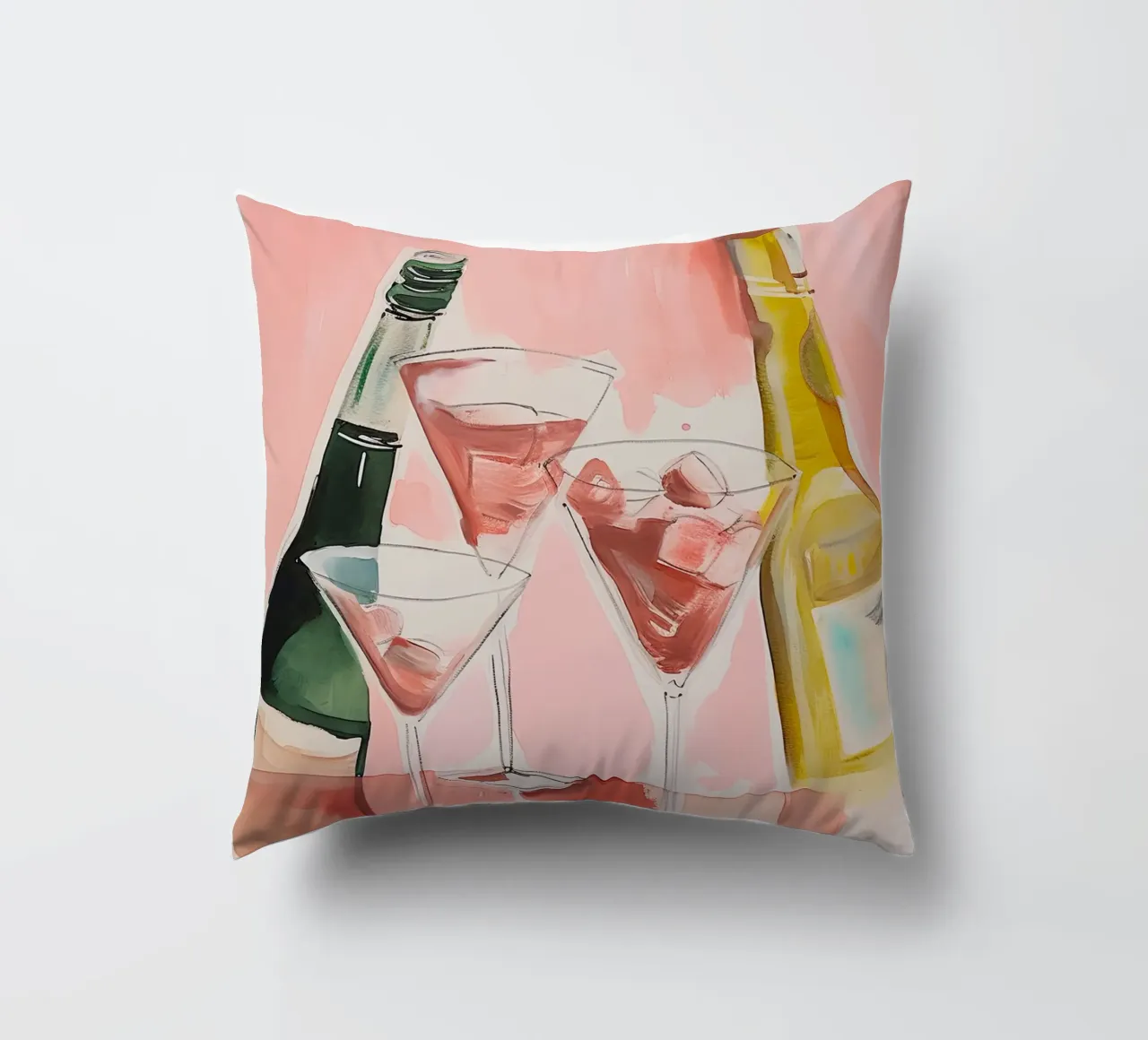 Bubbly Moments decorative cushion by DaarbyN