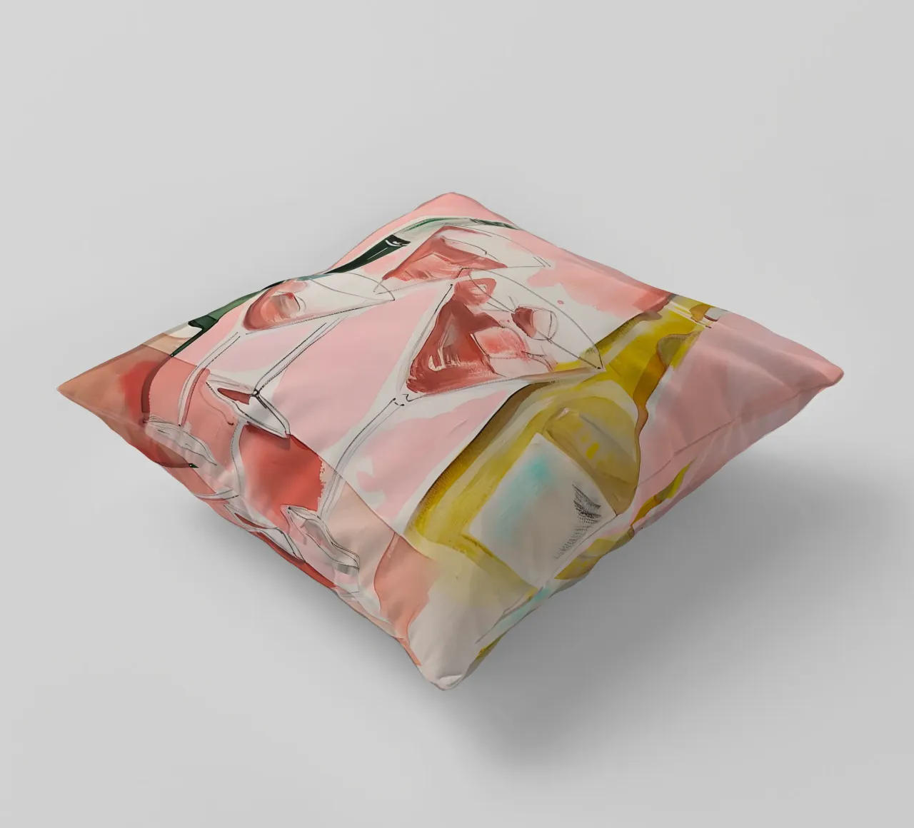 Bubbly Moments decorative cushion by DaarbyN