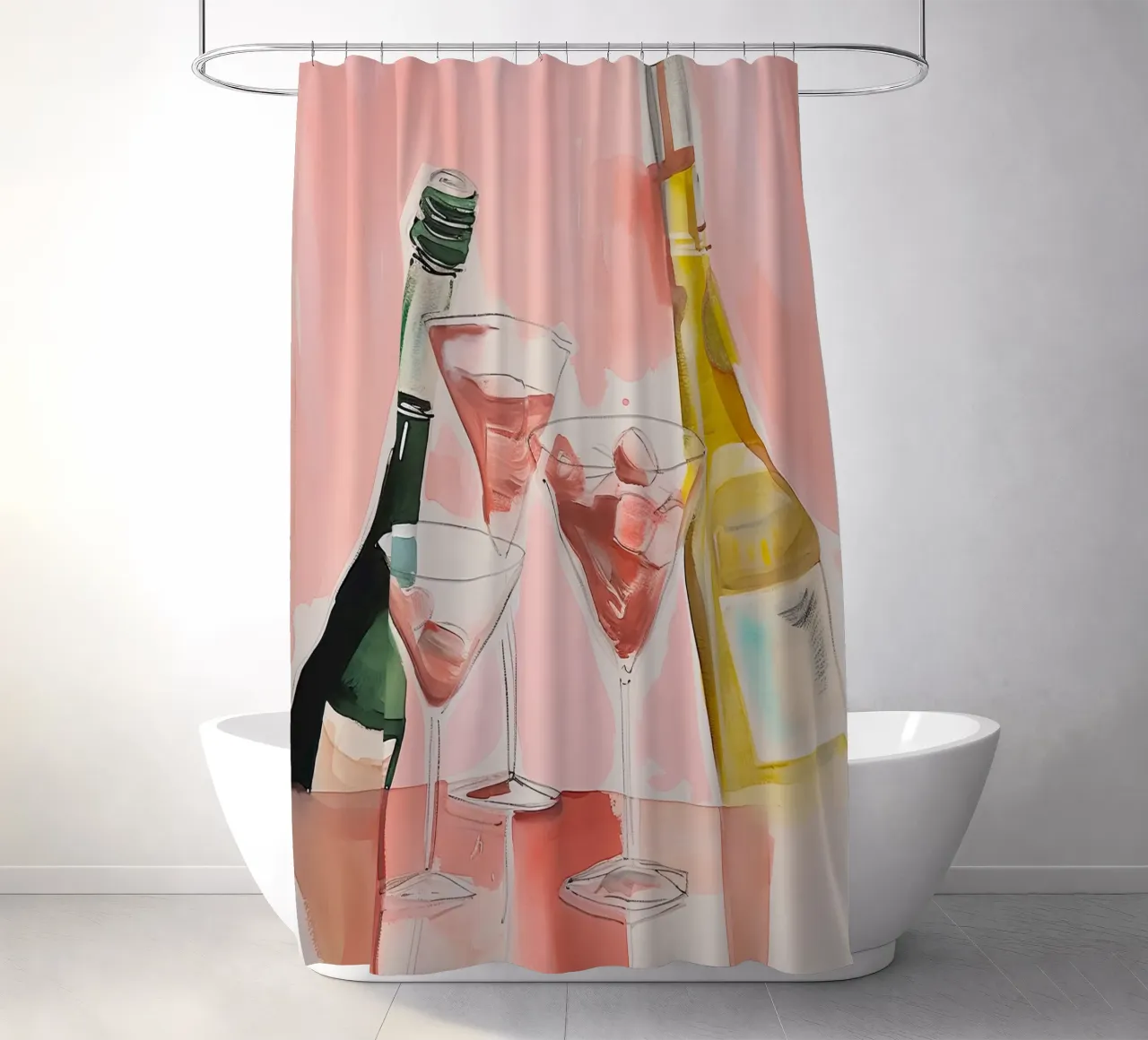 Bubbly Moments shower curtain by DaarbyN