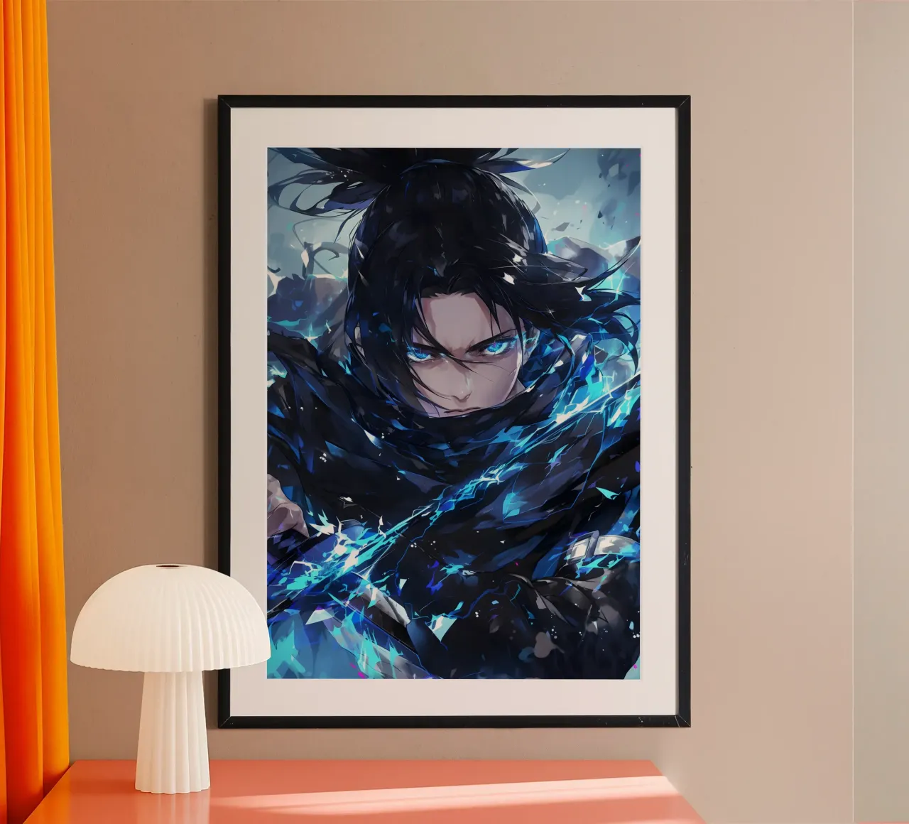 Nezumi No 6 poster con telaio in alluminio da CreativeStudio