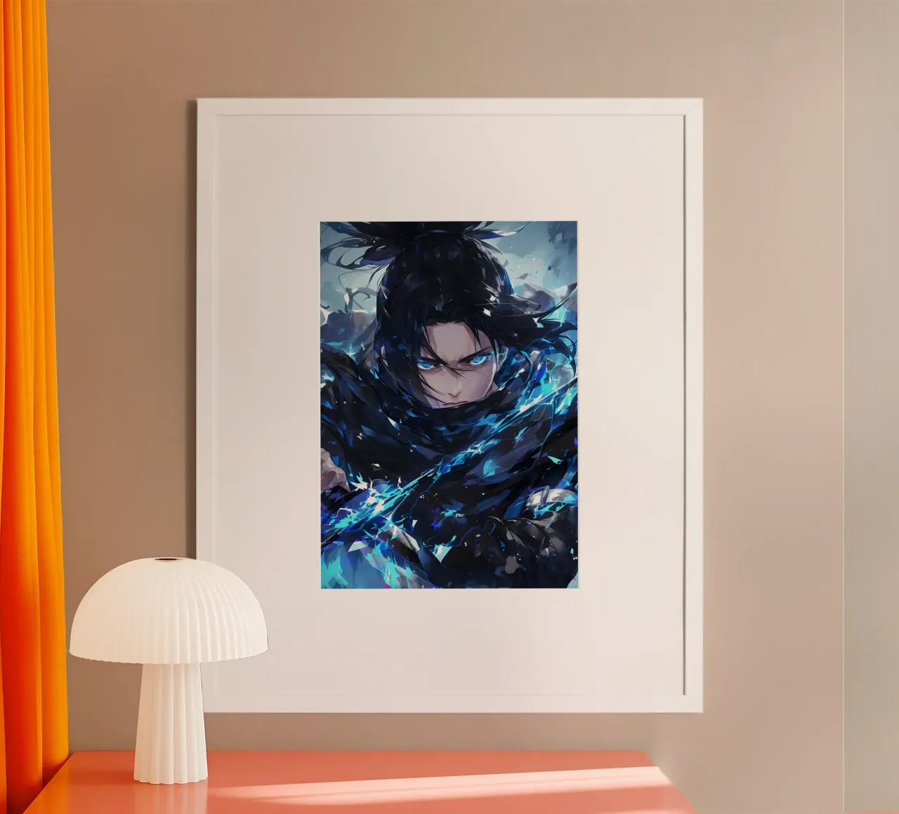 Nezumi No 6 poster con telaio in alluminio da CreativeStudio