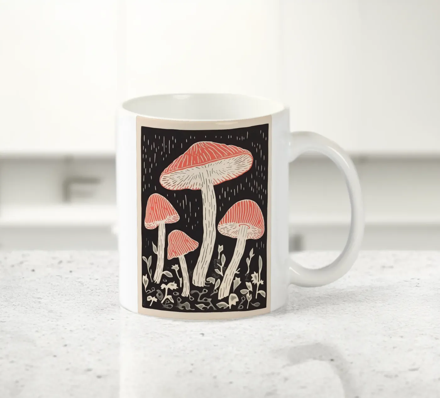 Forest ceramic mug by DaarbyN