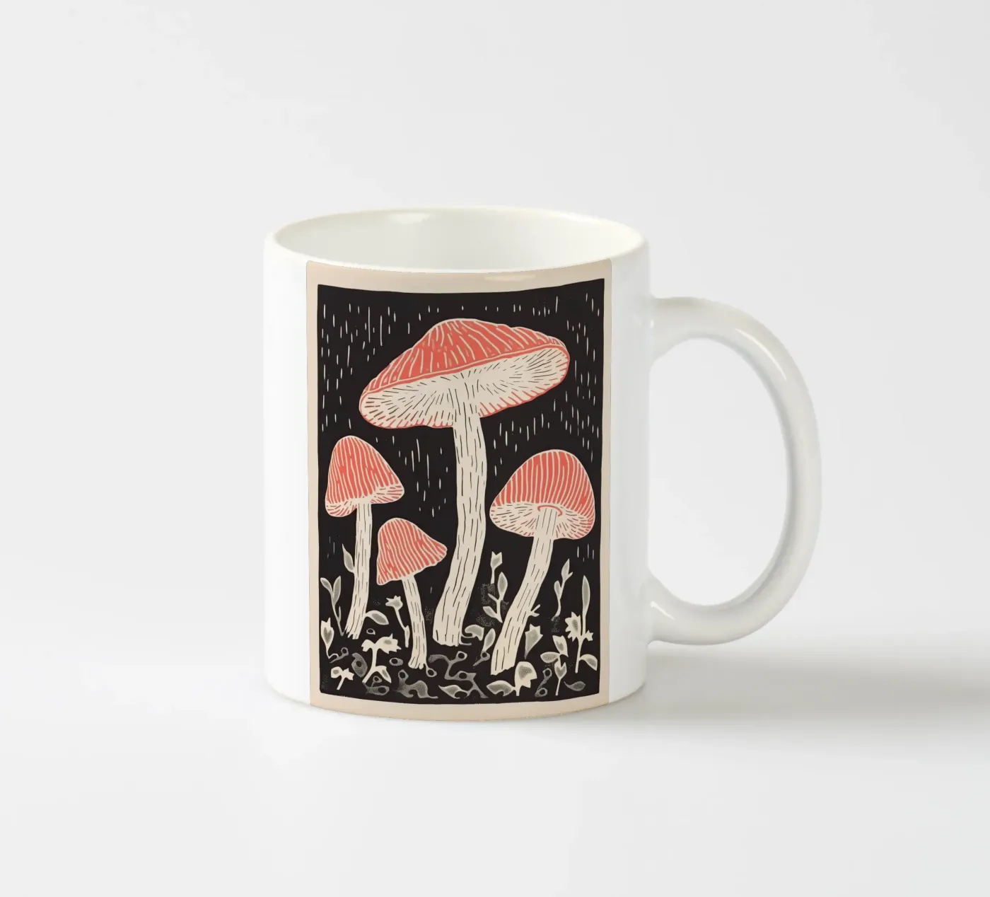Forest ceramic mug by DaarbyN