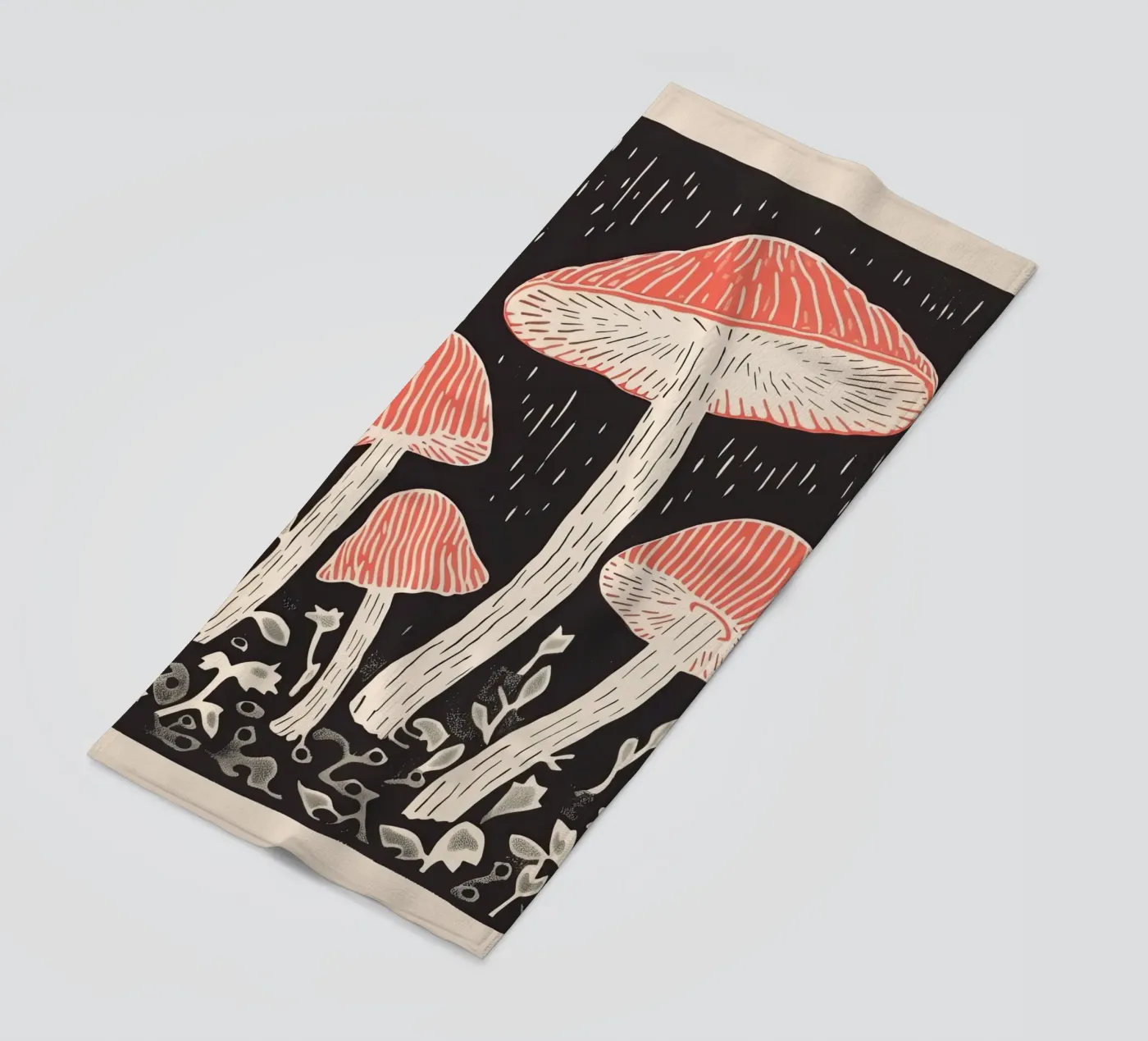Forest beach towel by DaarbyN