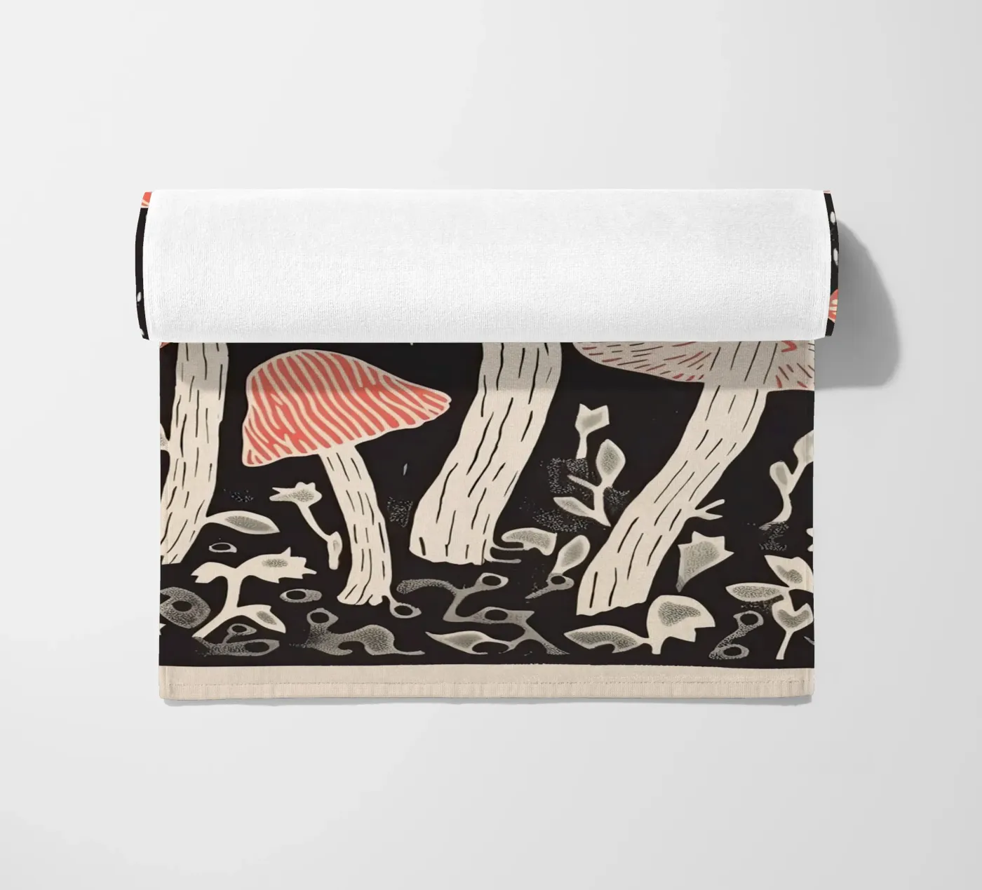 Forest beach towel by DaarbyN