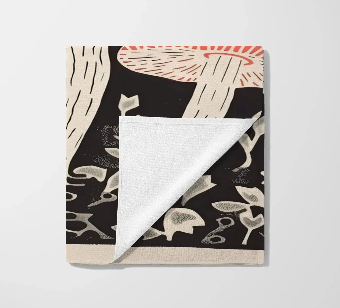 Forest beach towel by DaarbyN