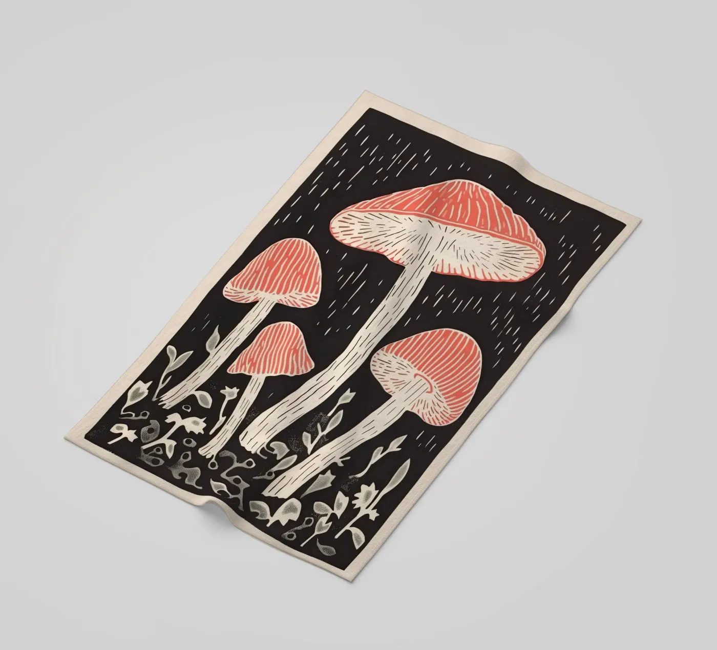 Forest beach towel by DaarbyN