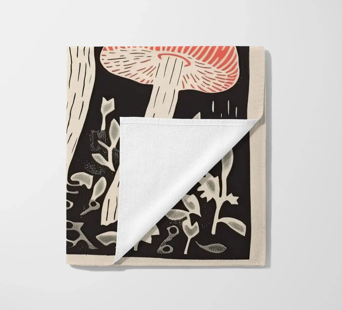 Forest beach towel by DaarbyN