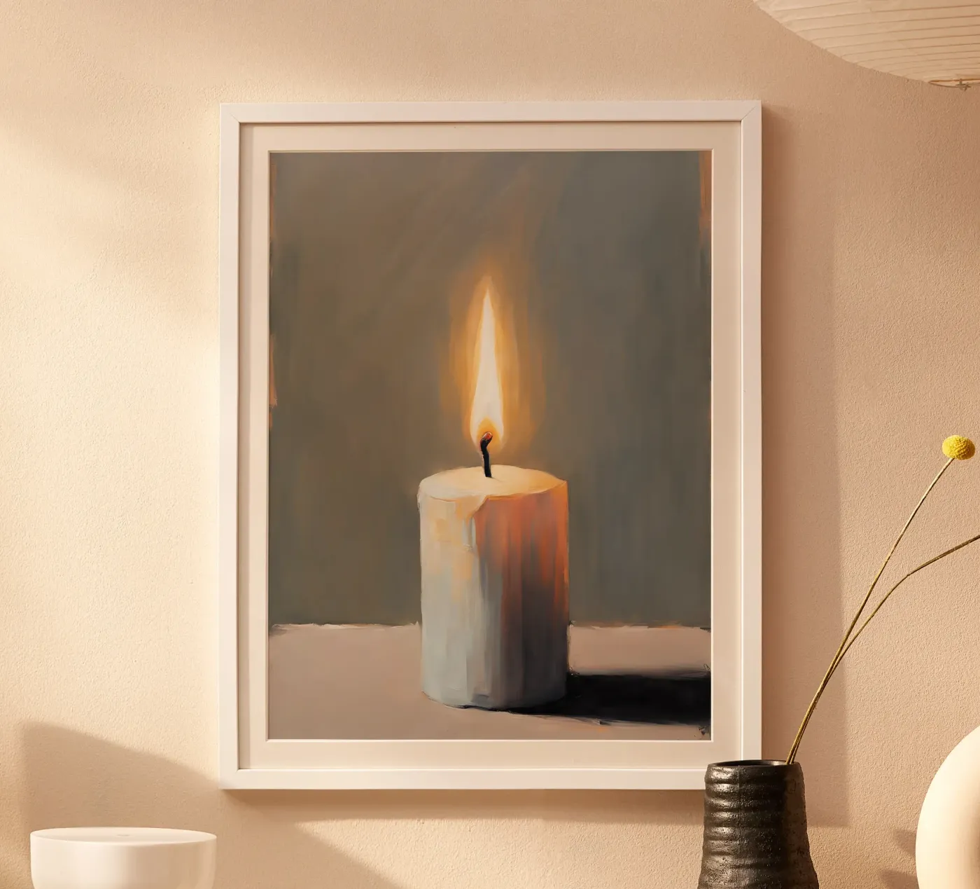 Kerze poster by Ohkimiko