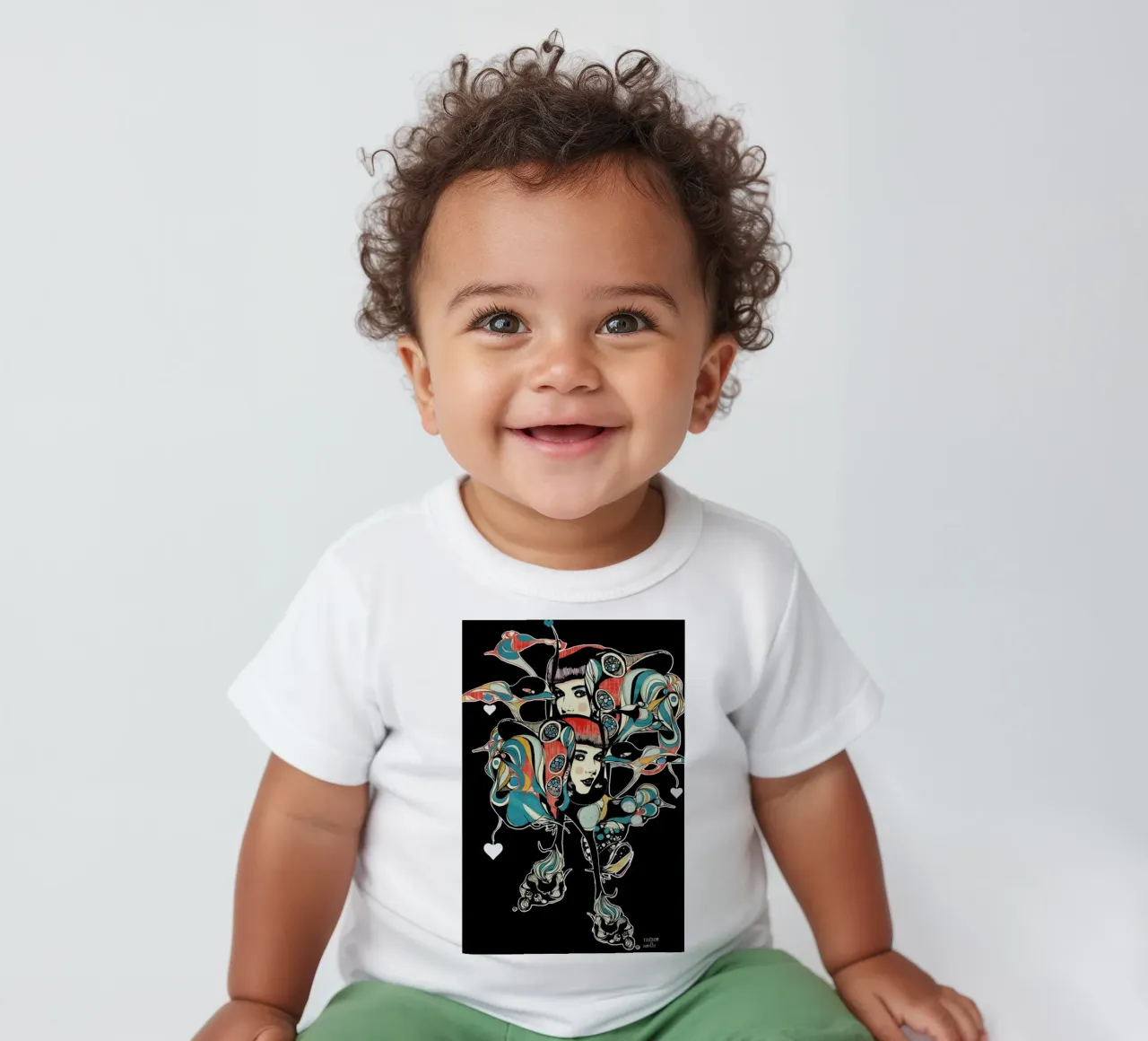 Tresor The Lumier Baby T-Shirt von Giulio Iurissevich