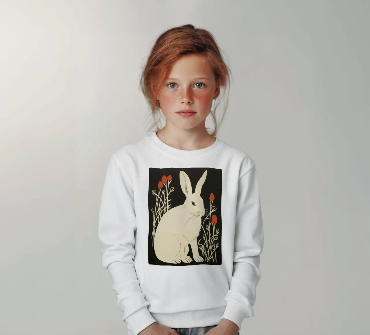 Bunny kids sweatshirt by DaarbyN
