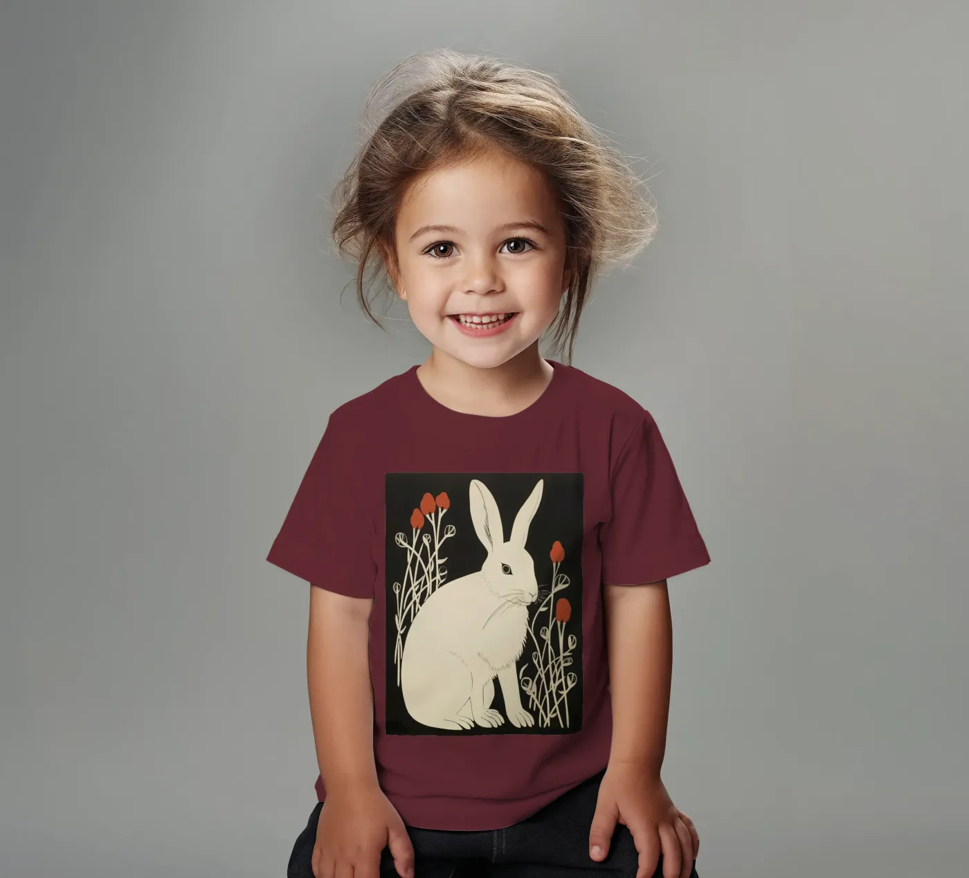 Coniglietto t-shirt bambini da DaarbyN
