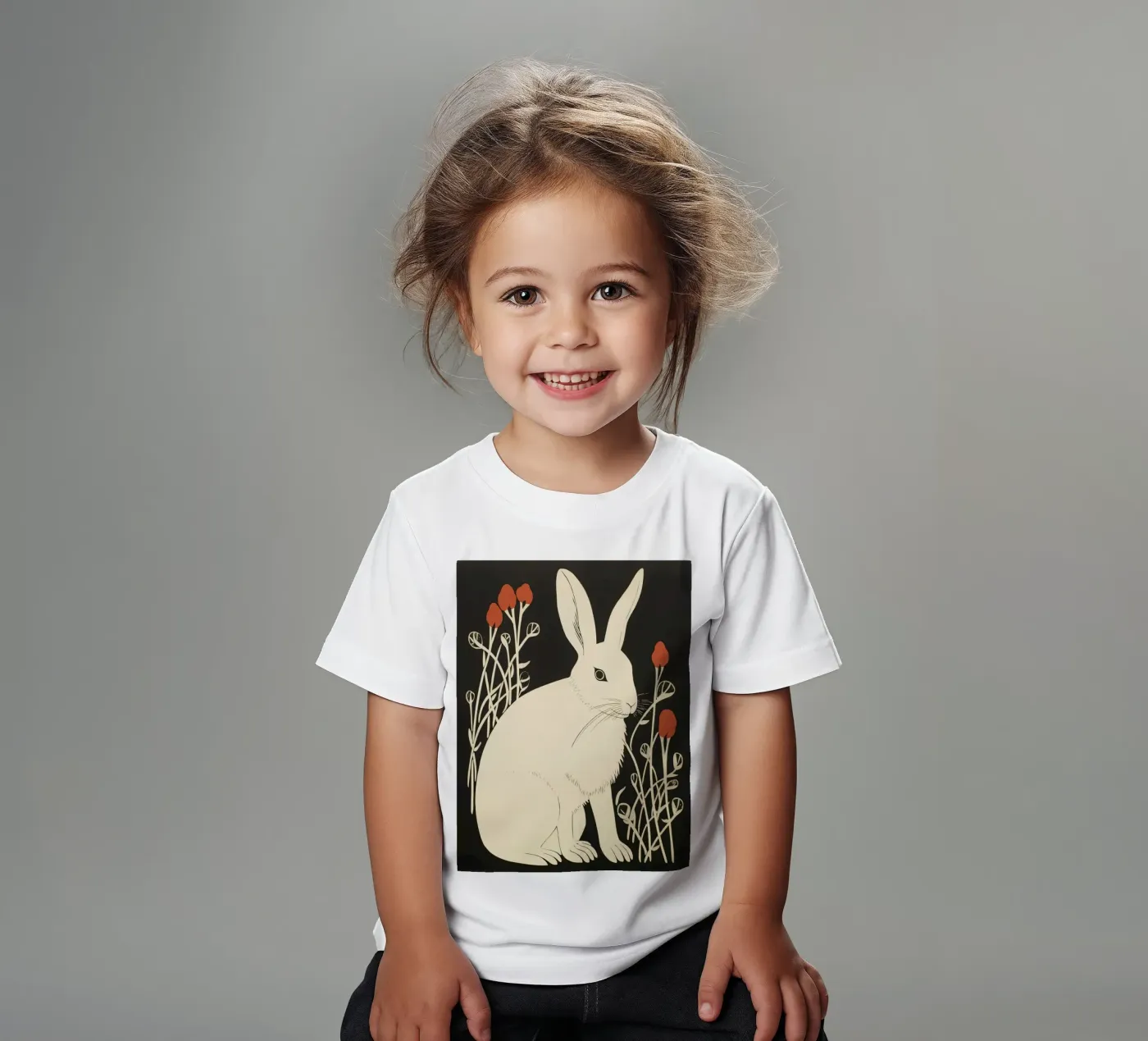 Coniglietto t-shirt bambini da DaarbyN