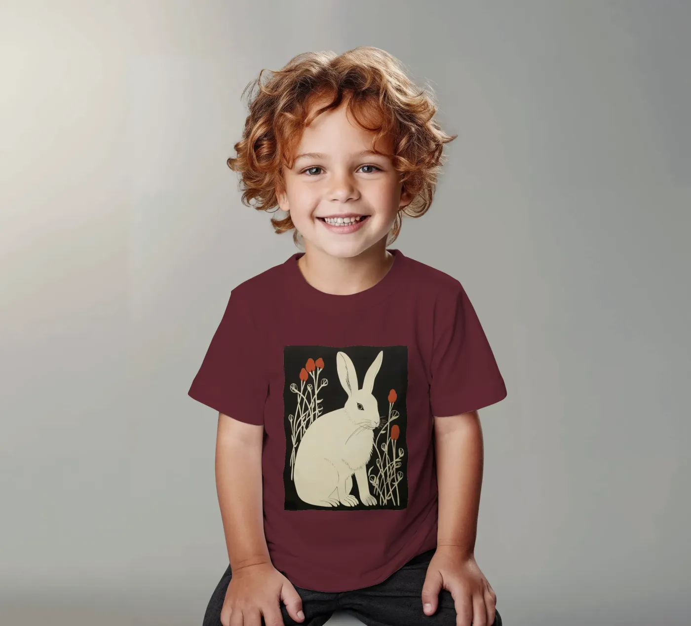 Coniglietto t-shirt bambini da DaarbyN