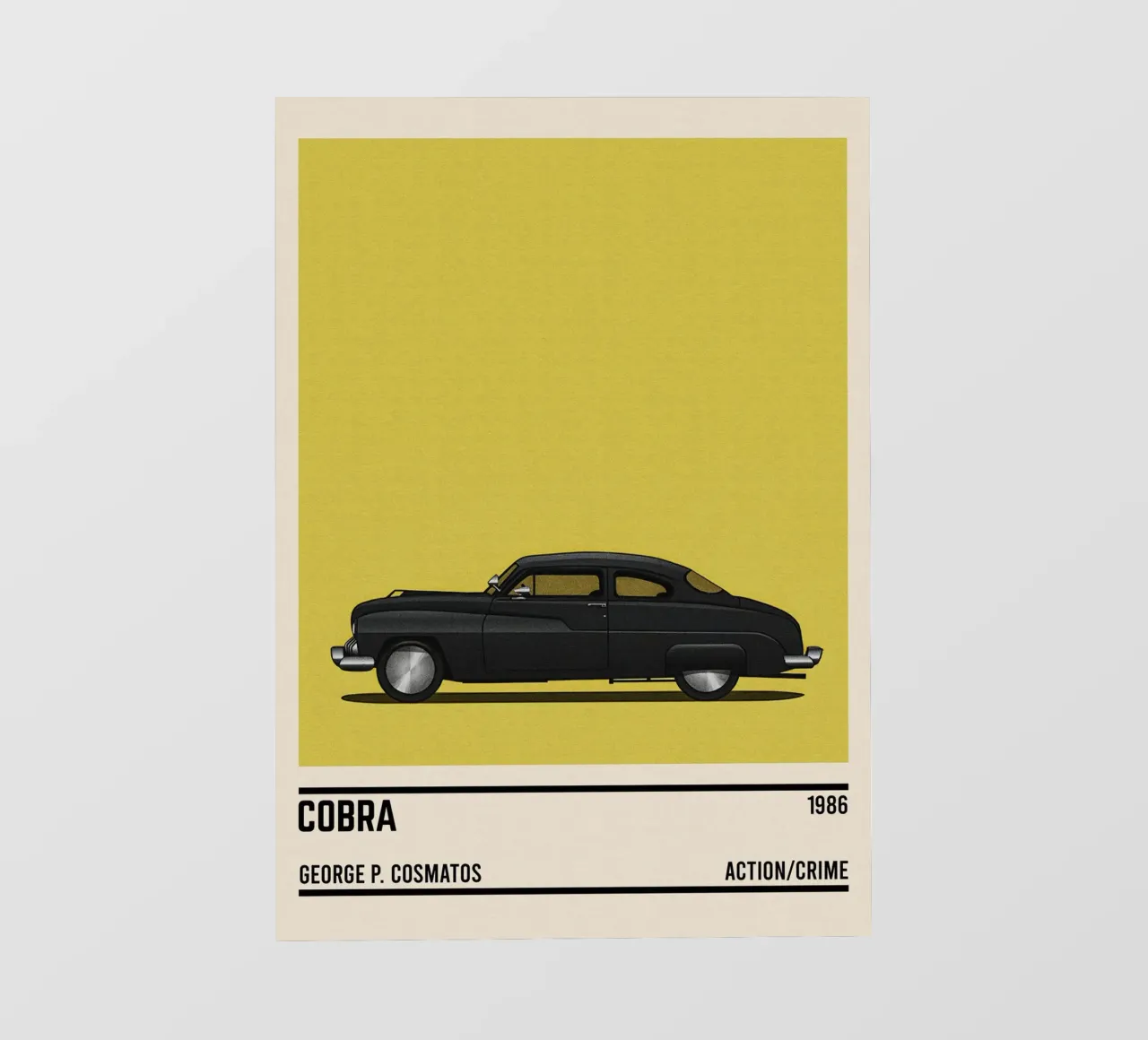 Cobra movie car telo in pvc da TheArtstudio