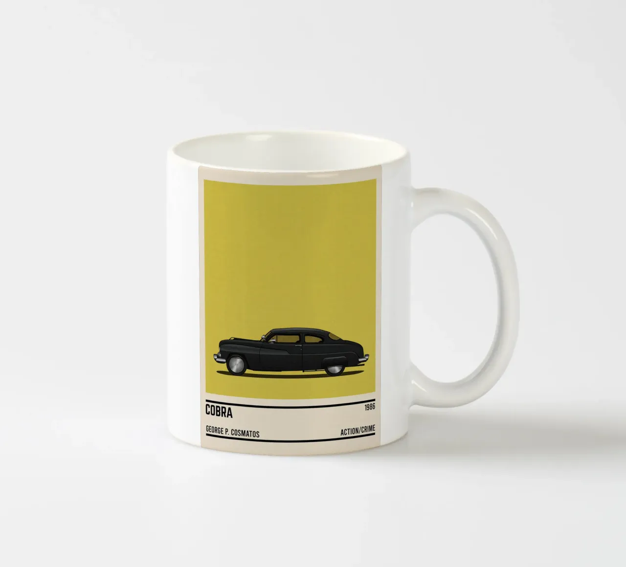 Cobra movie car tazza in ceramica da TheArtstudio