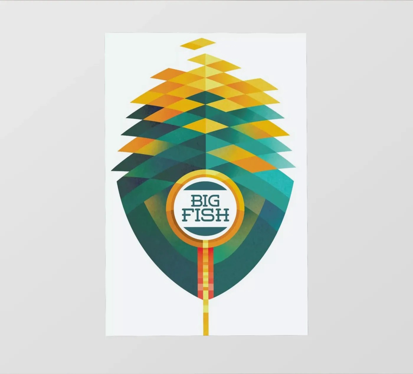 Big Fish pellicola backlit da Sean Loose