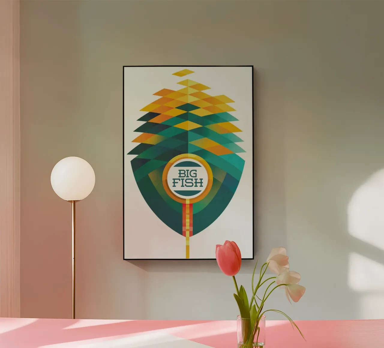 Big Fish plexiglass da Sean Loose