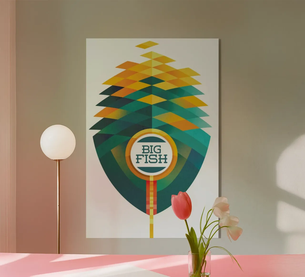 Big Fish plexiglass da Sean Loose