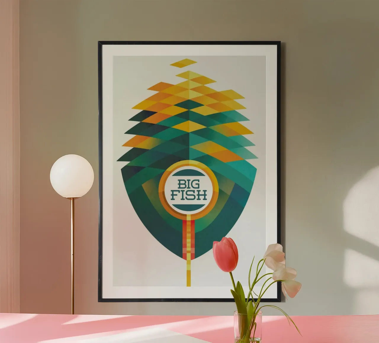 Big Fish poster da Sean Loose