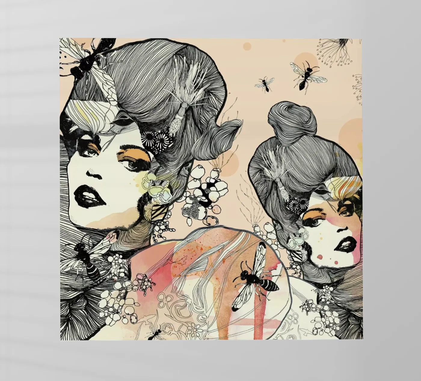 Wasps pellicola backlit da Giulio Iurissevich