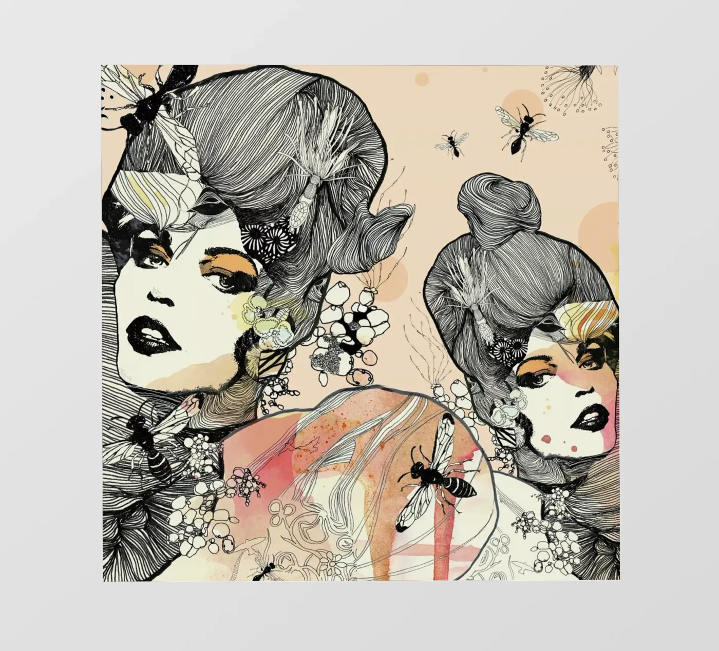 Wasps pellicola backlit da Giulio Iurissevich