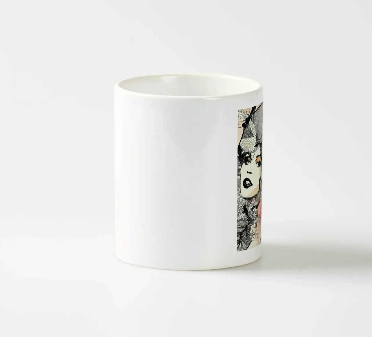 Wasps tazza in ceramica da Giulio Iurissevich