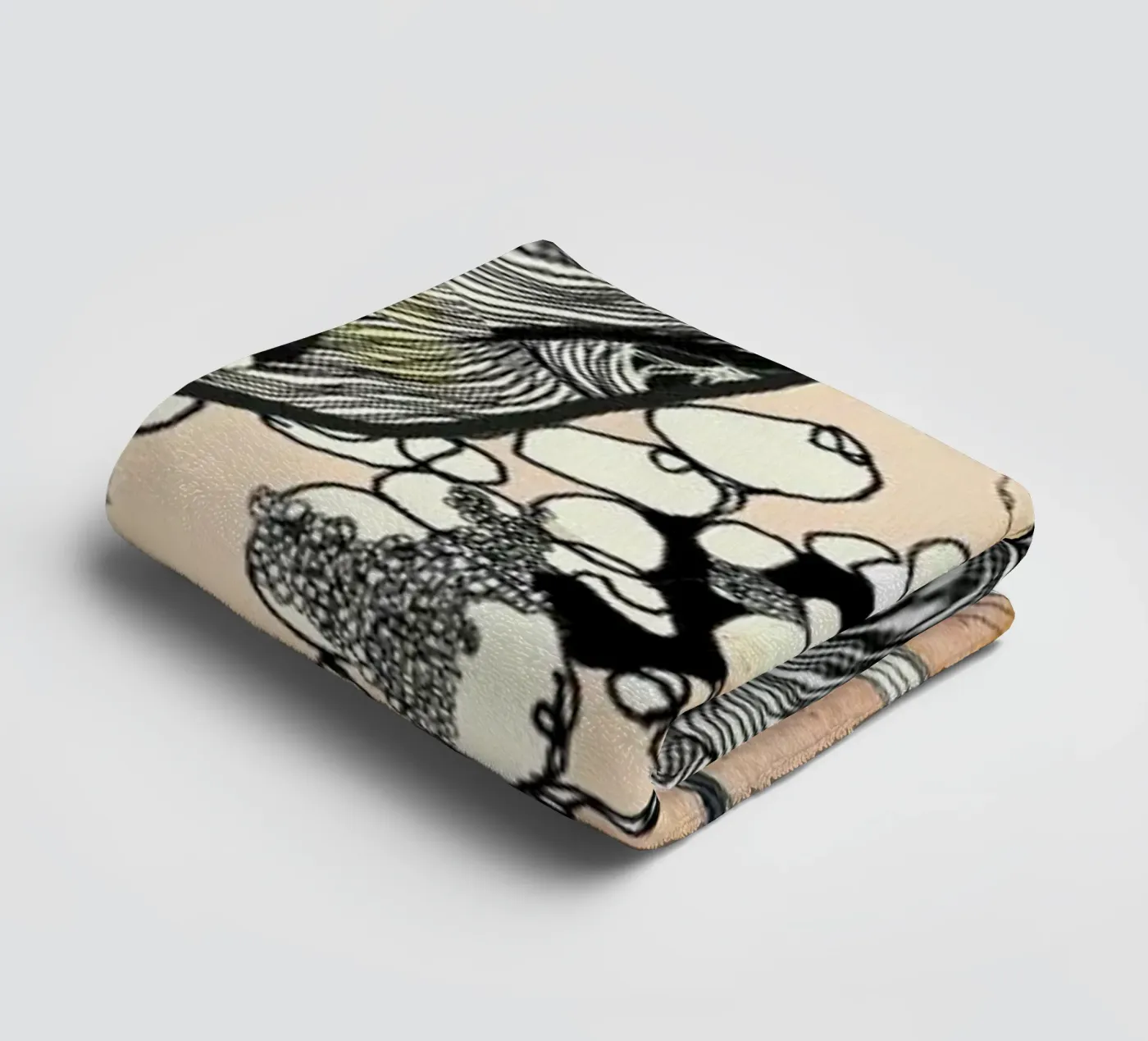 Wasps badhanddoek van Giulio Iurissevich