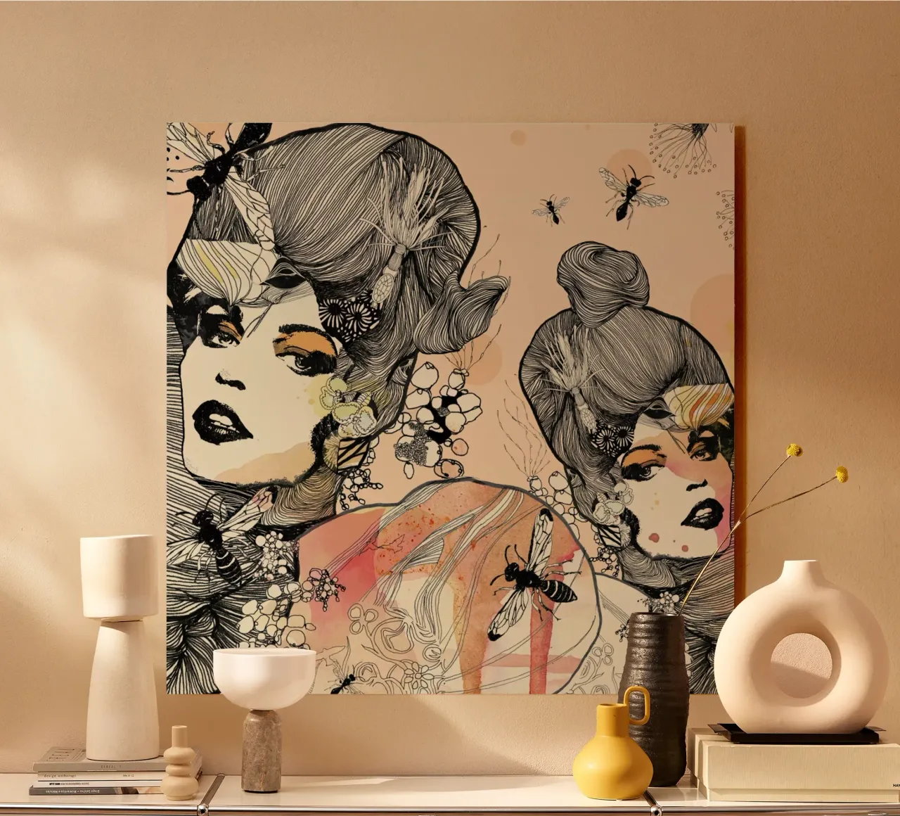 Wasps forex plate by Giulio Iurissevich