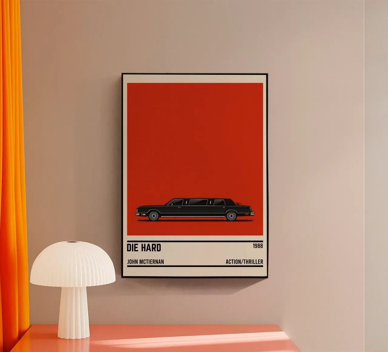 Die Hard car plexiglass da TheArtstudio