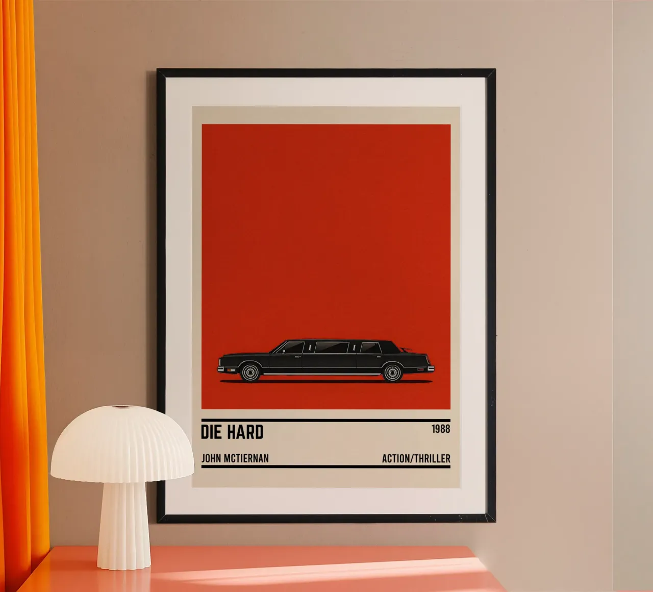 Die Hard car poster da TheArtstudio